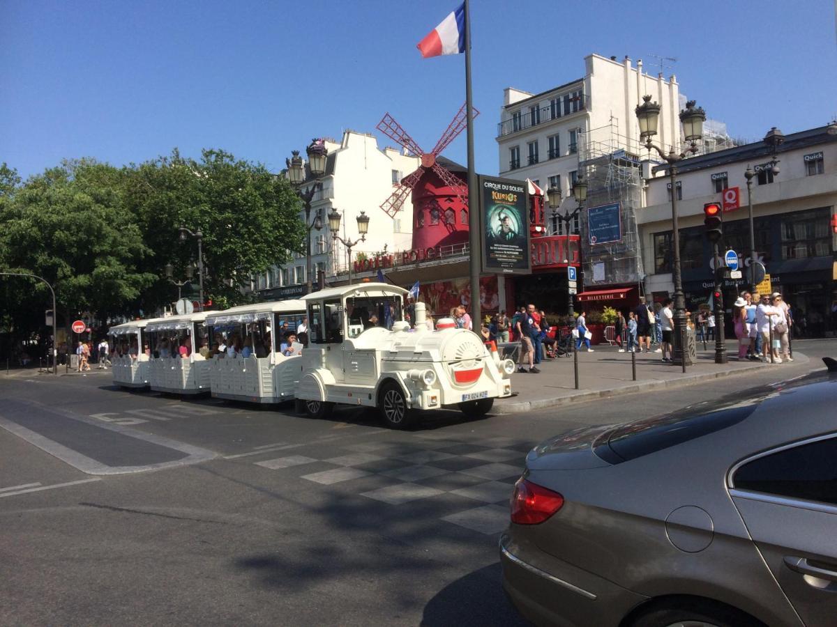 Studio Pigalle De 25 M2 - 2 Lits Simples Type Gigogne Pour 2 Personnes - Quartier Touristique De Paris - 2 Minutes De La Station Metro Pigalle ,Petit Train Vers La Butte Montmartre-Cabaret Moulin Rouge A 200 M,Cabaret Chez Michou-Restaurants-Saunas Exterior foto